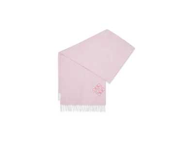 LOEWE Anagram Scarf "Soft Pink"