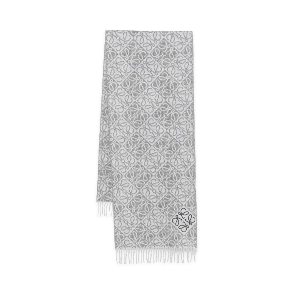 LOEWE Women's Scarfs "Gray"