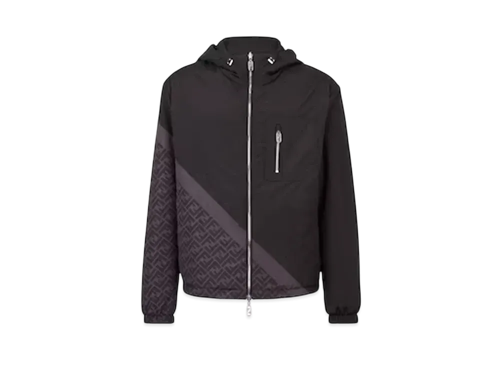 FENDI Men's Windbreaker Nylon "Black"