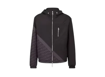 FENDI Men's Windbreaker Nylon "Black"