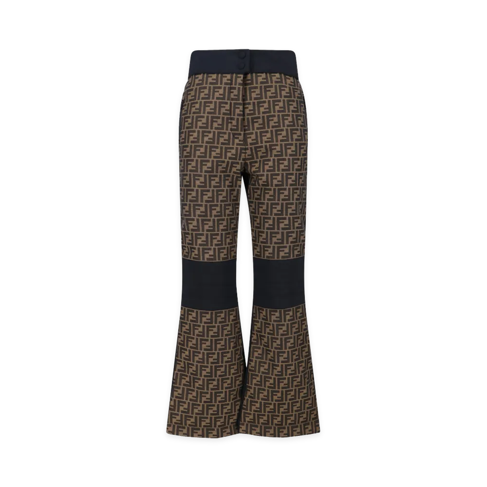 FENDI Women's Trousers "Brown"