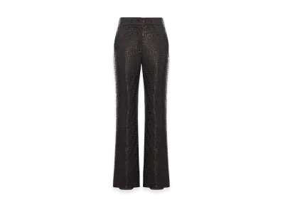 FENDI Women's FF Nylon Trousers "Brown"