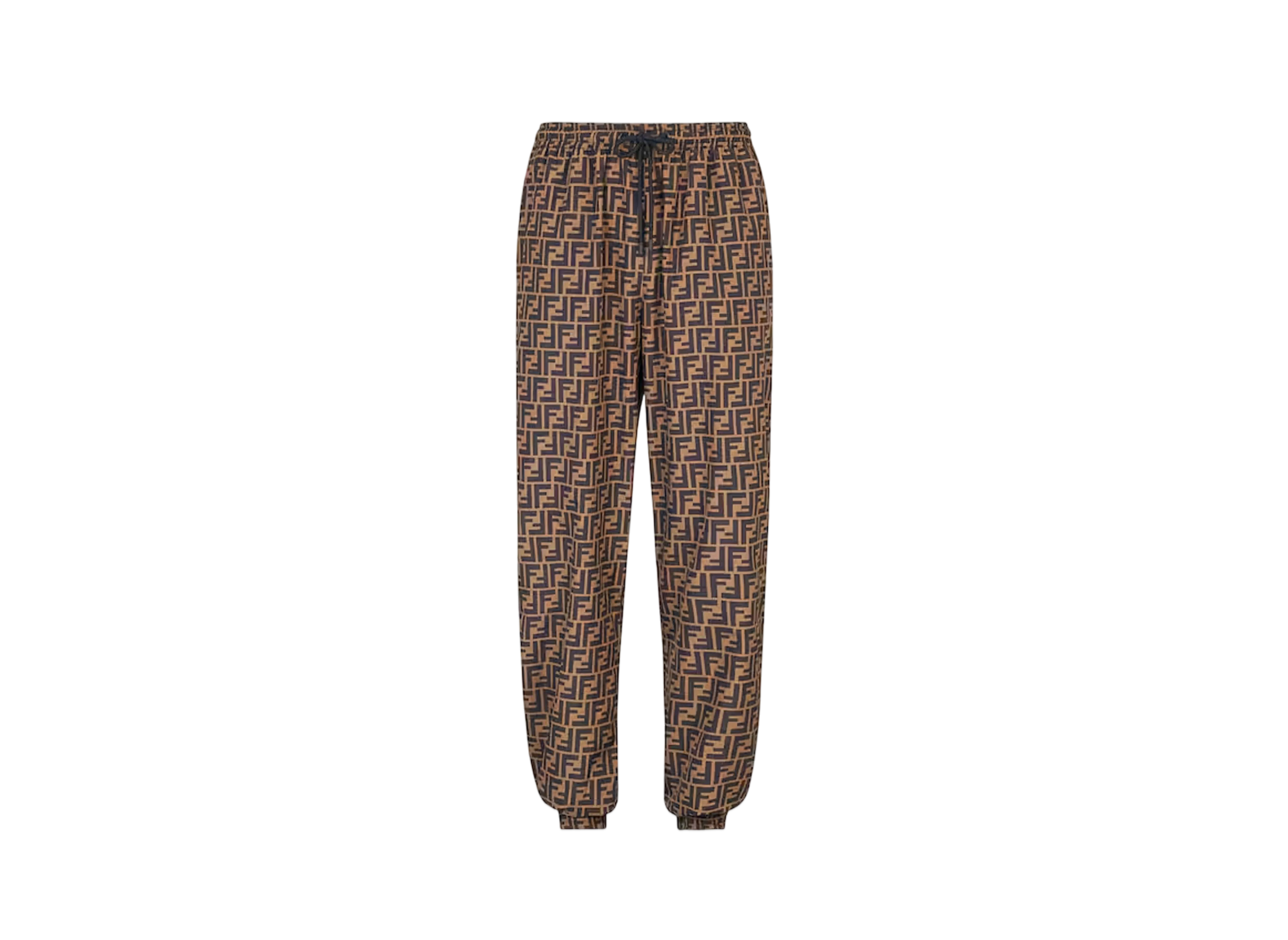 FENDI Men's Nylon Pants "Brown"