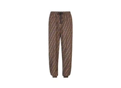 FENDI Men's Nylon Pants "Brown"