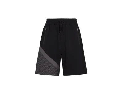 FENDI Men's Bermudas Jersey Pants "Black"