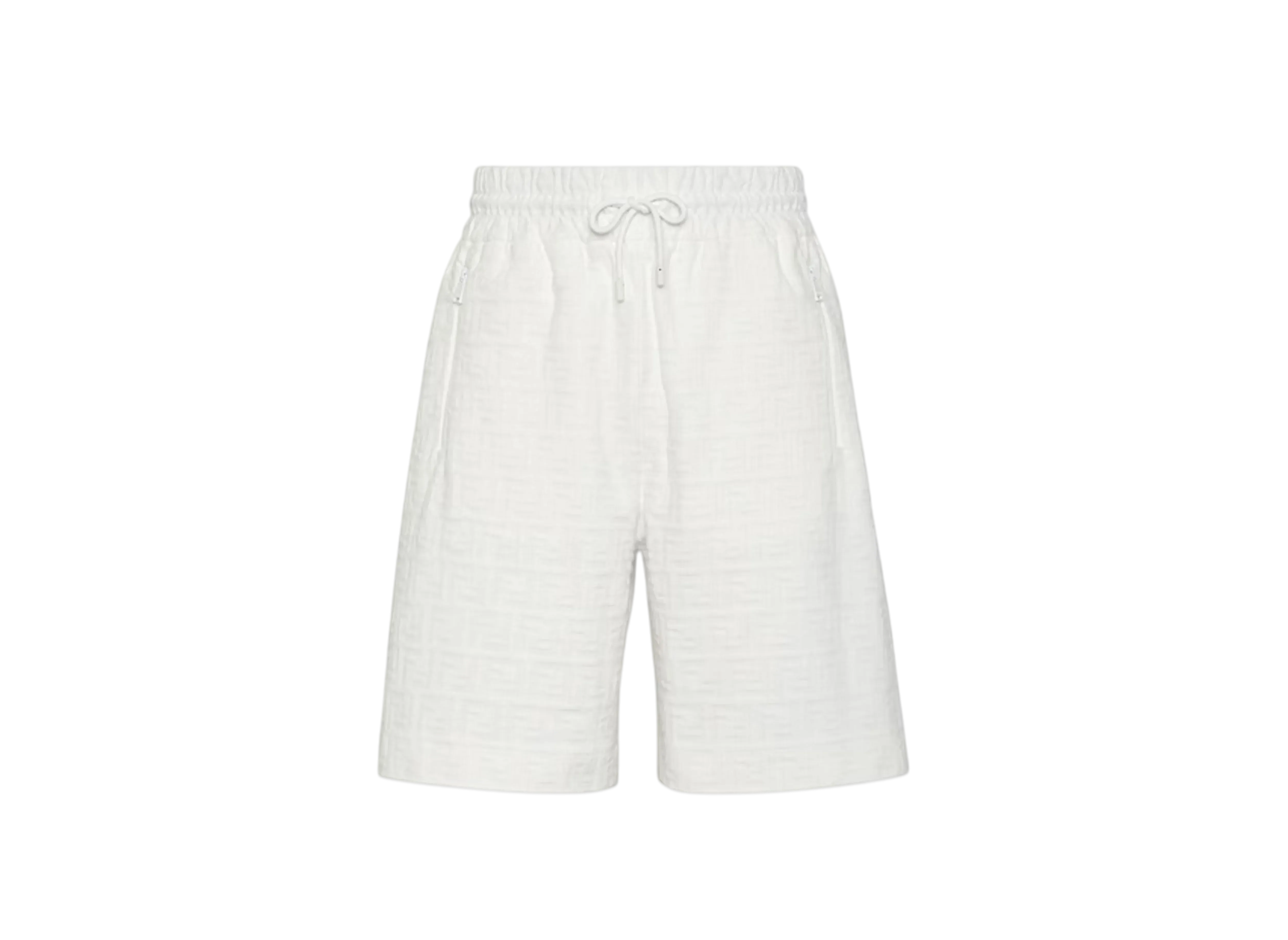 フェンディ メンズ バミューダパンツ コットンFF ショートパンツ