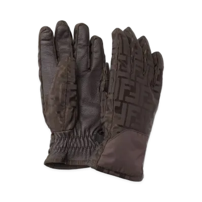FENDI Women's Gloves "Brown"