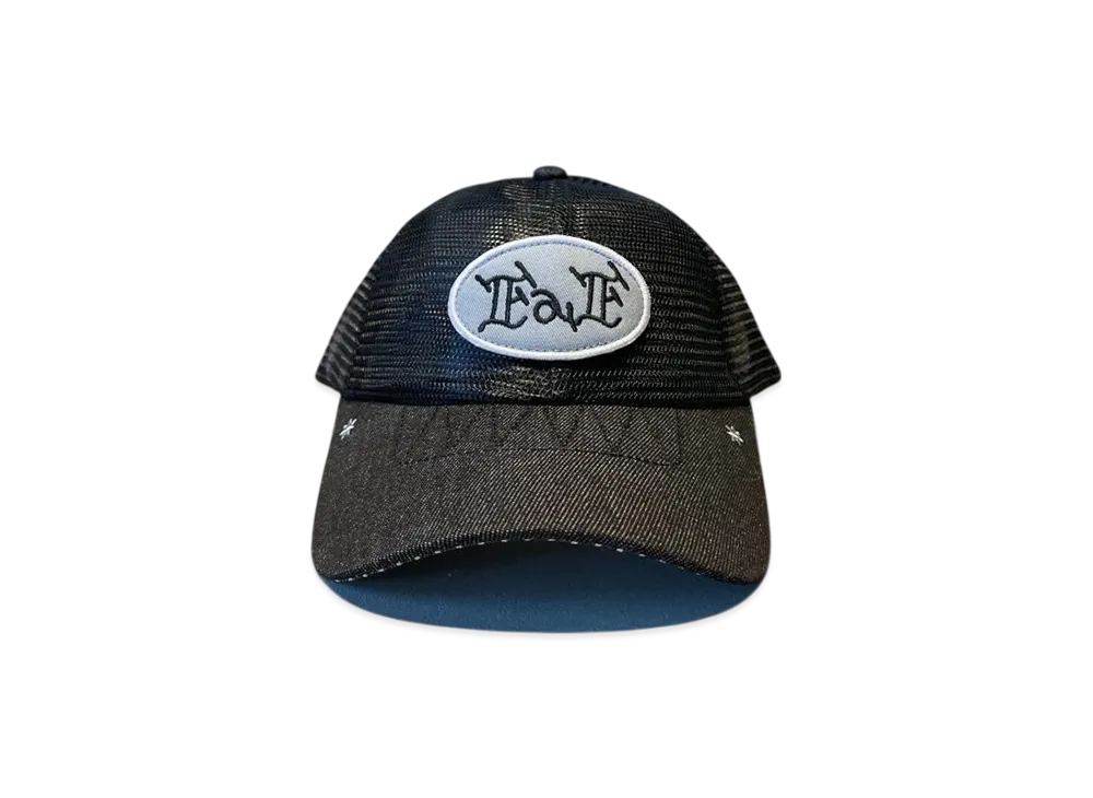 Fake as flowers Mesh Cap "Black"