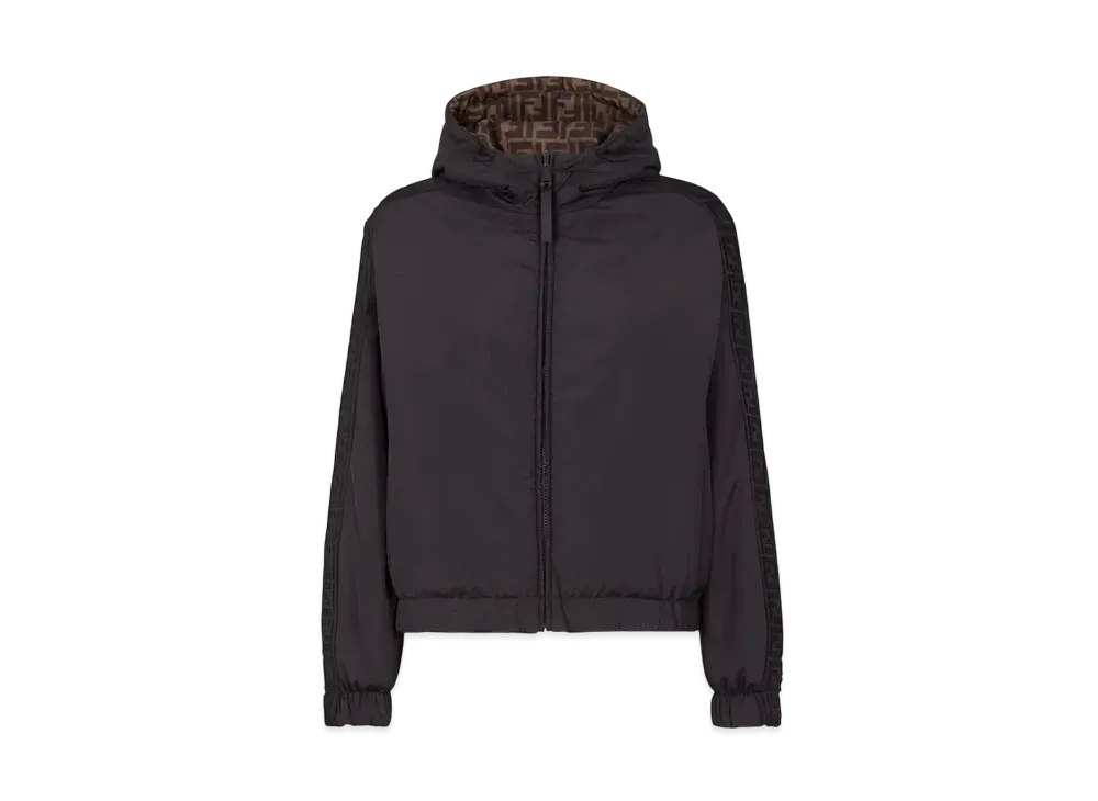 FENDI Women's Nylon Jacket "Black"
