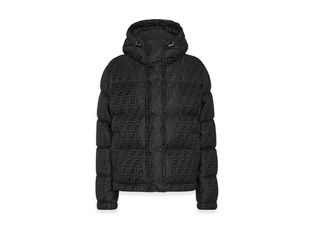 FENDI Women's FF Down Jacket "Black"