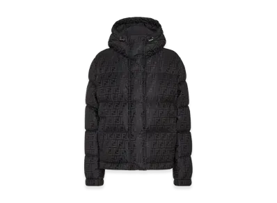 FENDI Women's FF Down Jacket "Black"