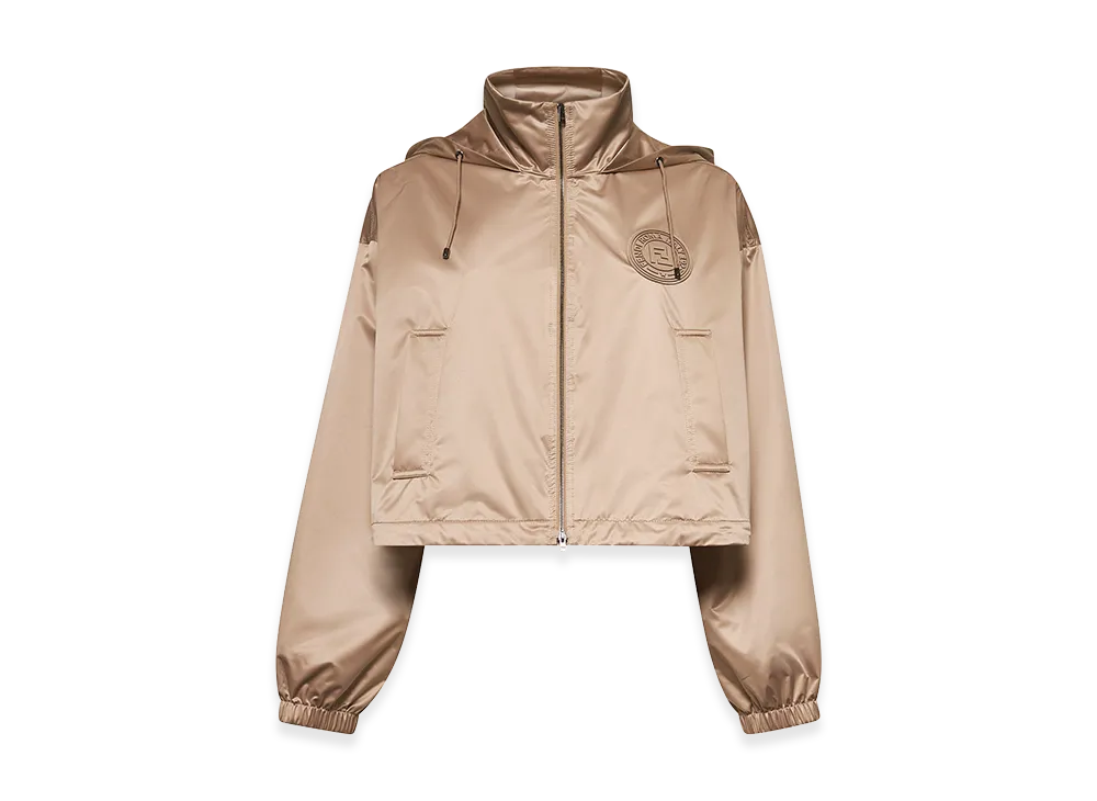 FENDI Women's Stamp 1925' Anorak "Brown"