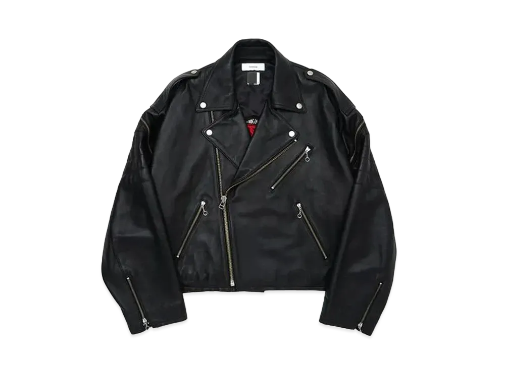 FACETASM x Avirex Zip Riders Jacket "Black"