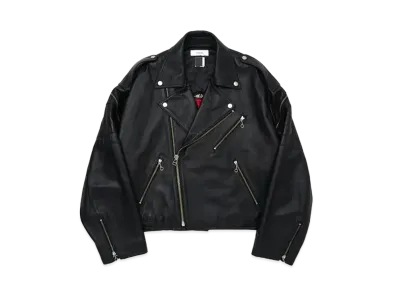 FACETASM x Avirex Zip Riders Jacket "Black"