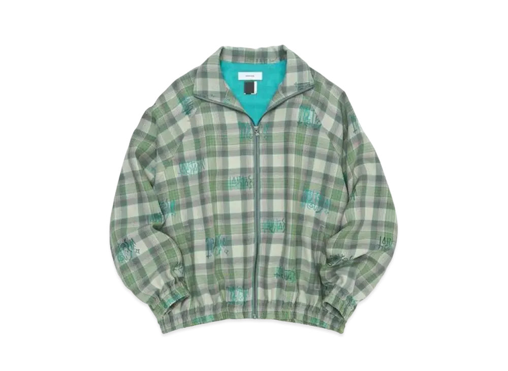 FACETASM Original Transparent Check Jacket "Green Check"