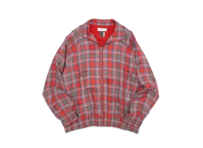 FACETASM Original Transparent Check Jacket "Red Check"