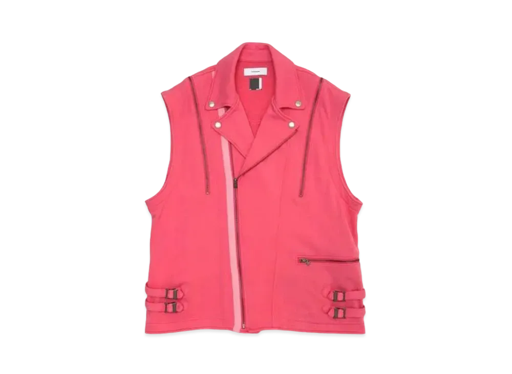 FACETASM Sweat Vest "Pink"