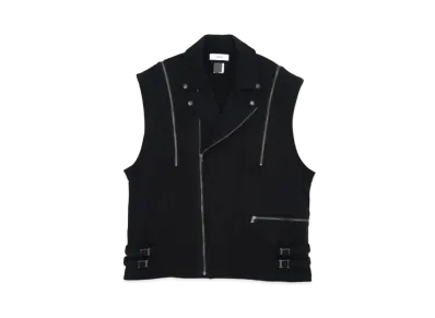 FACETASM Sweat Vest "Black"