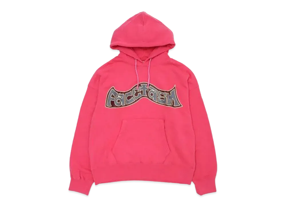 FACETASM 90s Graphic Hoodie "Pink"