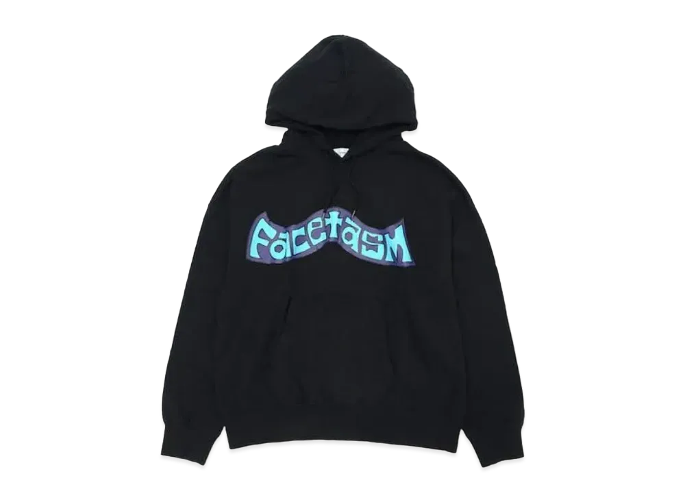 FACETASM 90s Graphic Hoodie "Black"
