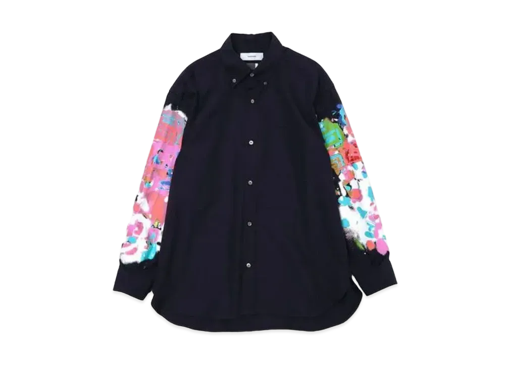 FACETASM Sprayprint Shirt "Navy"
