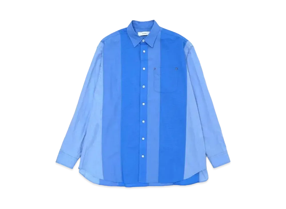 FACETASM Wrinkle Big Heart Shirt "Light Blue"