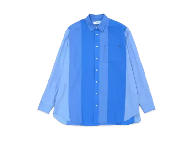 FACETASM Wrinkle Big Heart Shirt "Light Blue"