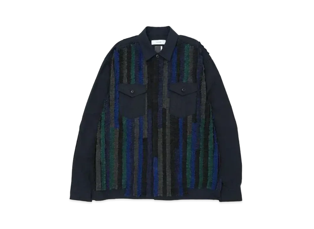 FACETASM Frill Shirt "Dark"