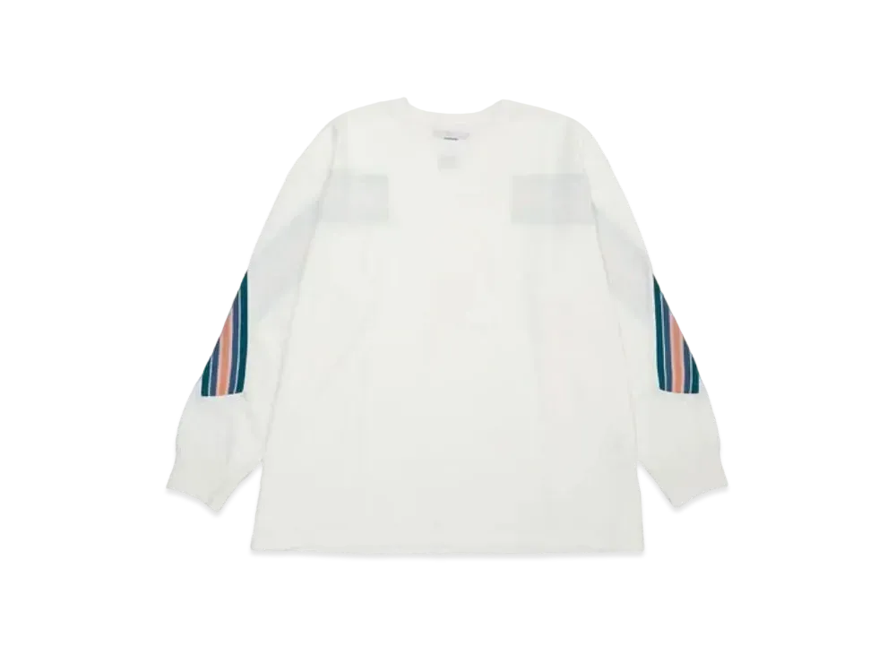 FACETASM Rib Longsleeve Tee "White"