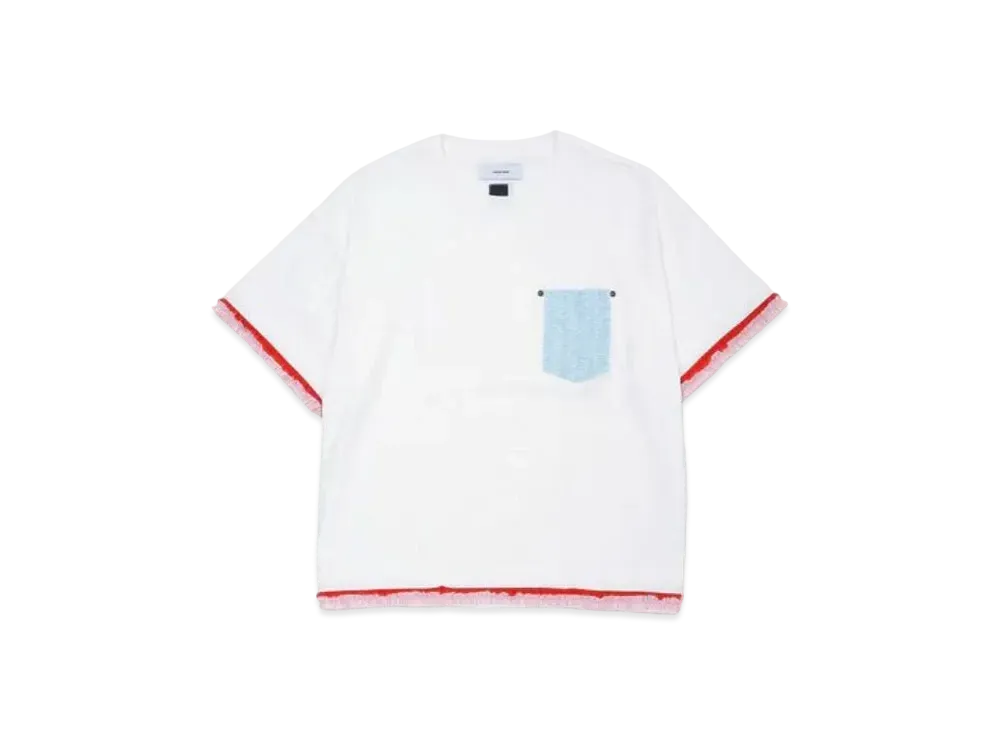 FACETASM Frill Tee "White"