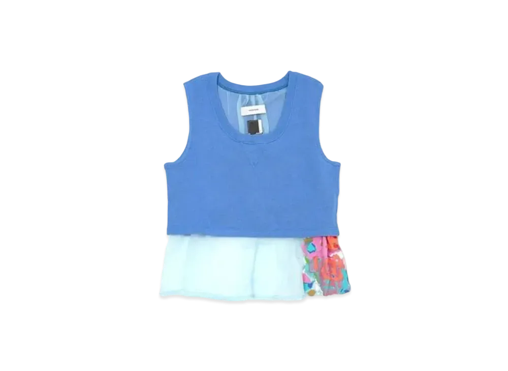 FACETASM Spraypaint Sweat Top "Light Blue"