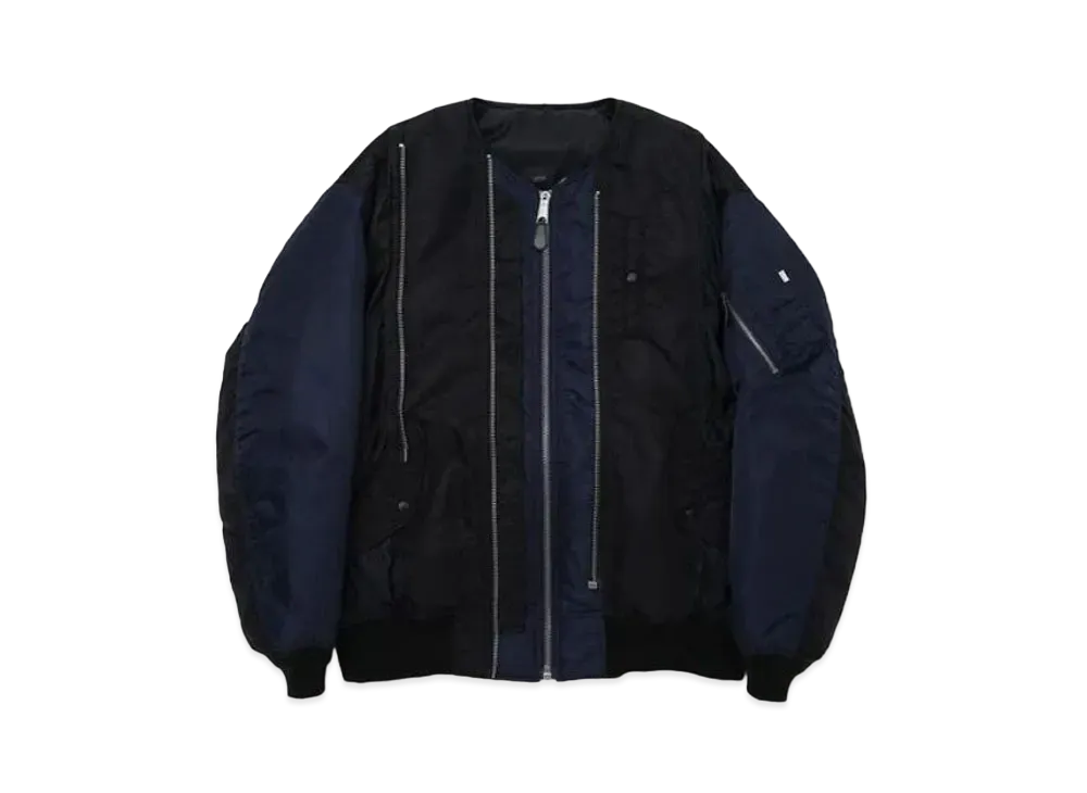 FACETASM x Avirex x Dogs Bug Ma-1 Jacket "Black Navy"