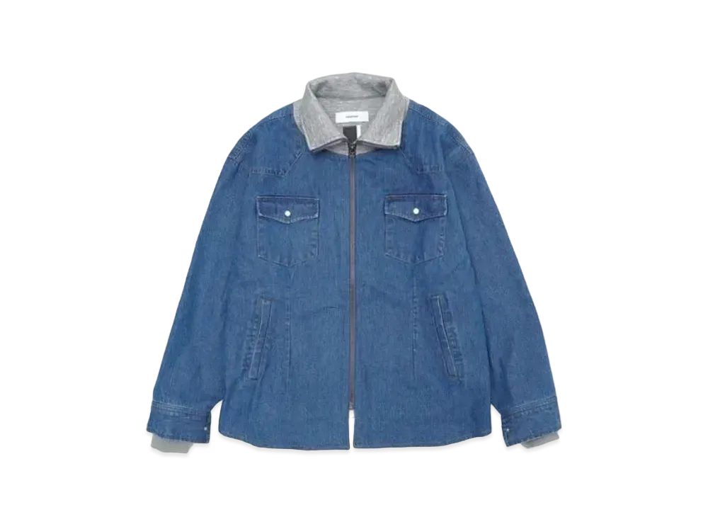 FACETASM Denim Sweat Jacket "Indigo"