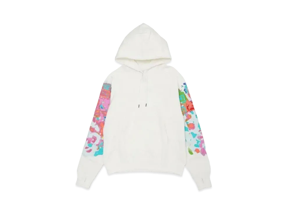 FACETASM Spraypaint Hoodie "White"