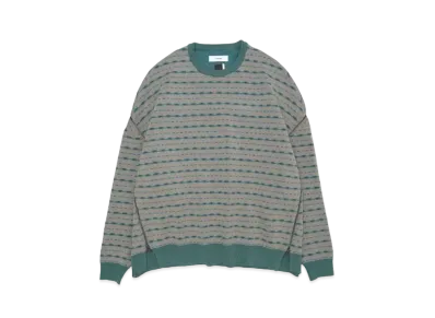 FACETASM Knit Zip Sweat "Beige"