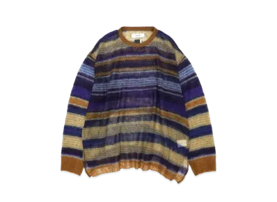 FACETASM Mohair Knit Long Sleeve "Beige"