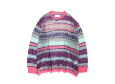 FACETASM Mohair Knit Long Sleeve "Pink"