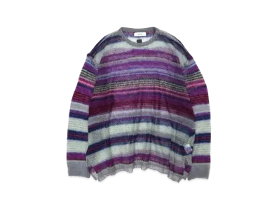 FACETASM Mohair Knit Long Sleeve "Grey"