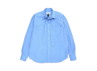 FACETASM Ribbon Shirt "Light Blue"