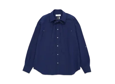 FACETASM Ribbon Shirt "Navy"