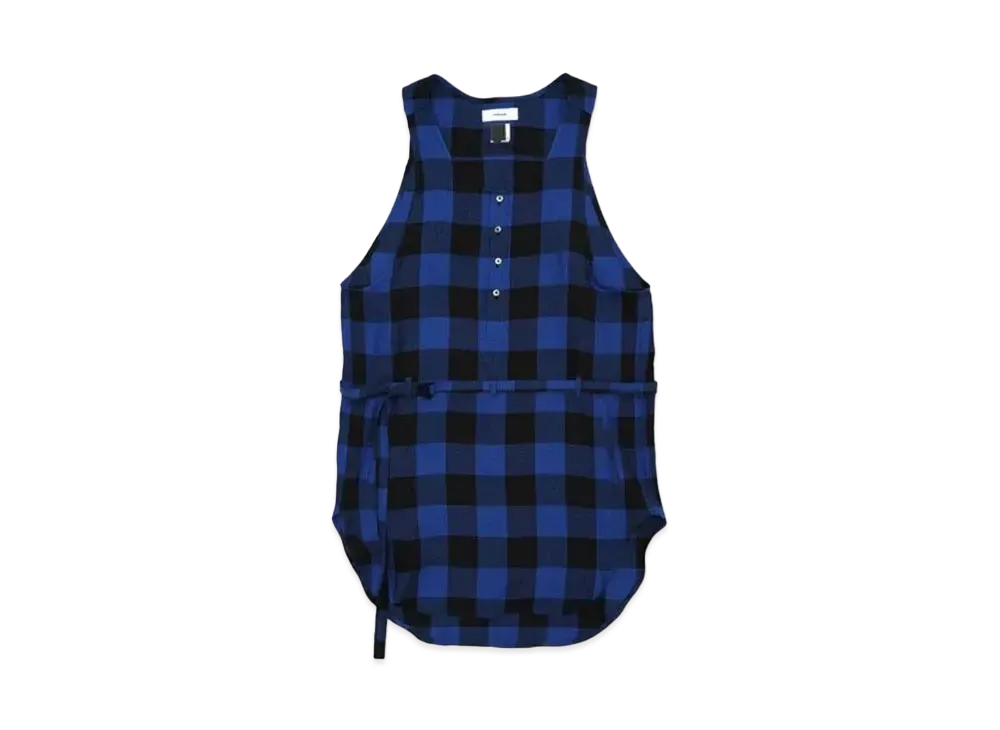 FACETASM Buffalo Check Dress "Blue Check"