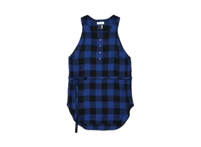 FACETASM Buffalo Check Dress "Blue Check"