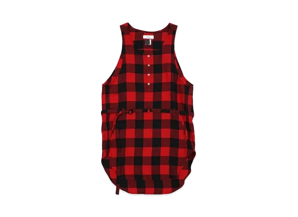 FACETASM Buffalo Check Dress "Red Check"