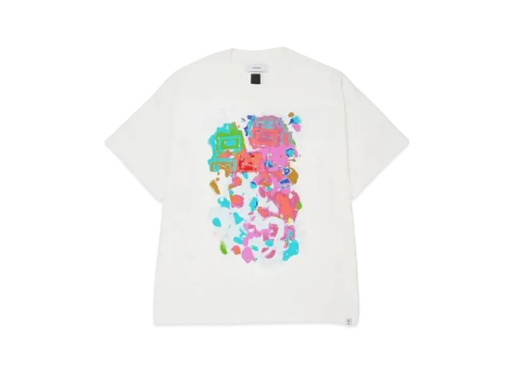 FACETASM Spraypaint Big Tee "White"