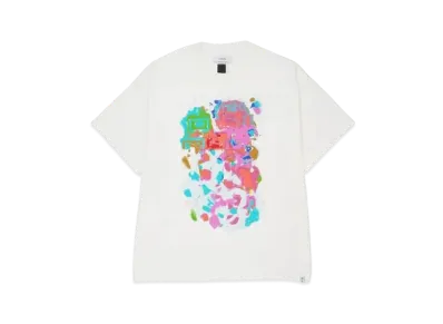 FACETASM Spraypaint Big Tee "White"