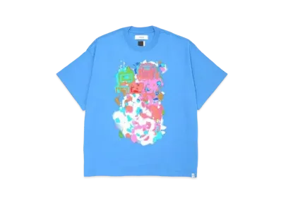 FACETASM Spraypaint Big Tee "Light Blue"