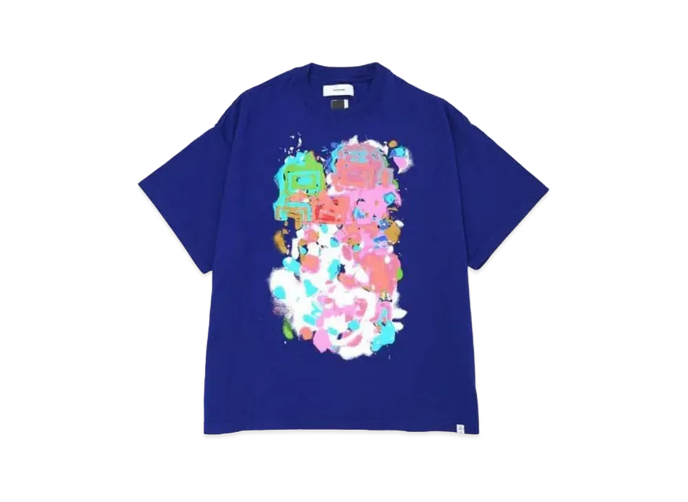 FACETASM Spraypaint Big Tee "Blue"