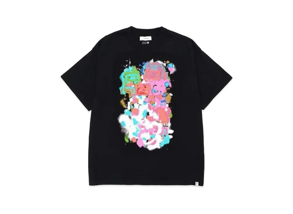 FACETASM Spraypaint Big Tee "Black"