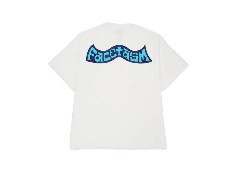 FACETASM 90s Graphic Big Tee "White"