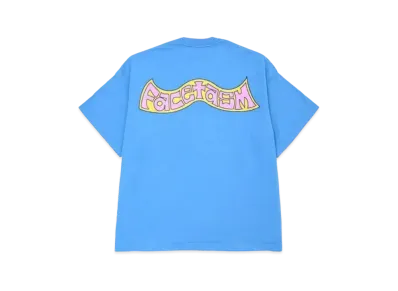 FACETASM 90s Graphic Big Tee "Light Blue"